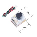 Hot Sales JHEMCU Mini JHE42B-s Finder 5V Super Loud Buzzer Tracker 100dB With LED Buzzer Alarm for FPV Racing Flight Controller